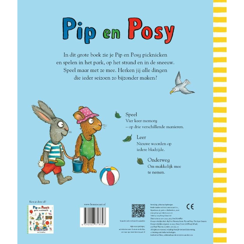 Pip en Posy. Mijn eerste memory. Superseizoenen