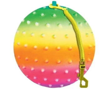 Keychain Spiky Regenboog bal (23 cm)