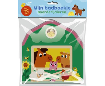 Mijn badboekje: Boerderijdieren