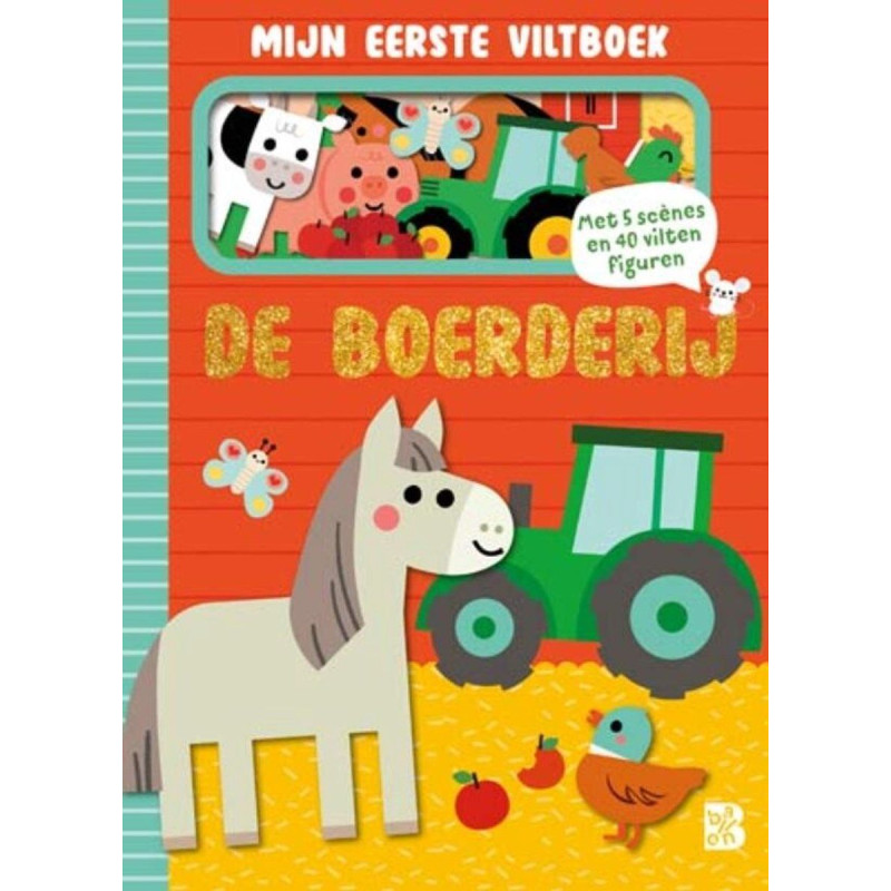Mijn eerste viltboek: De boerderij Mijn eerste viltboek: De boerderij