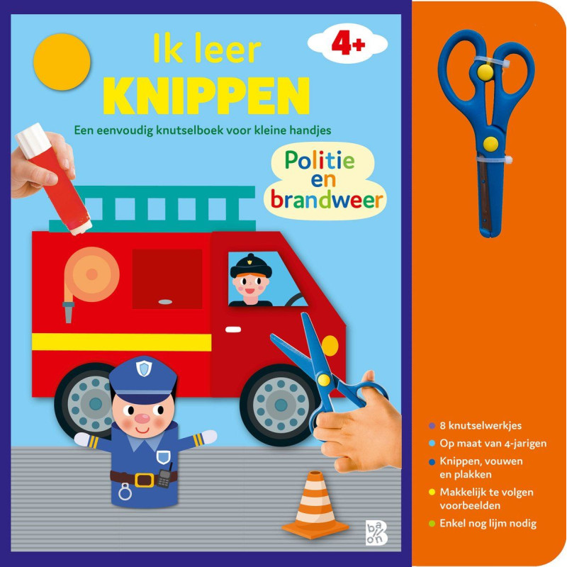 Ik leer knippen: Politie en brandweer Ik leer knippen: Politie en brandweer