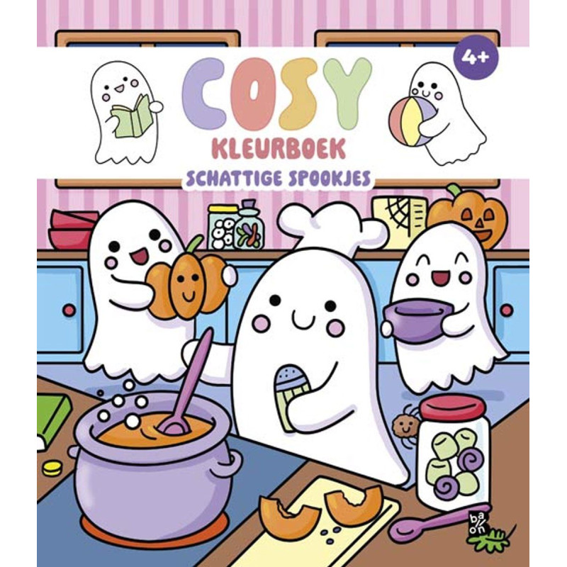 Cosy kleurboek: Schattige spookjes Cosy kleurboek: Schattige spookjes