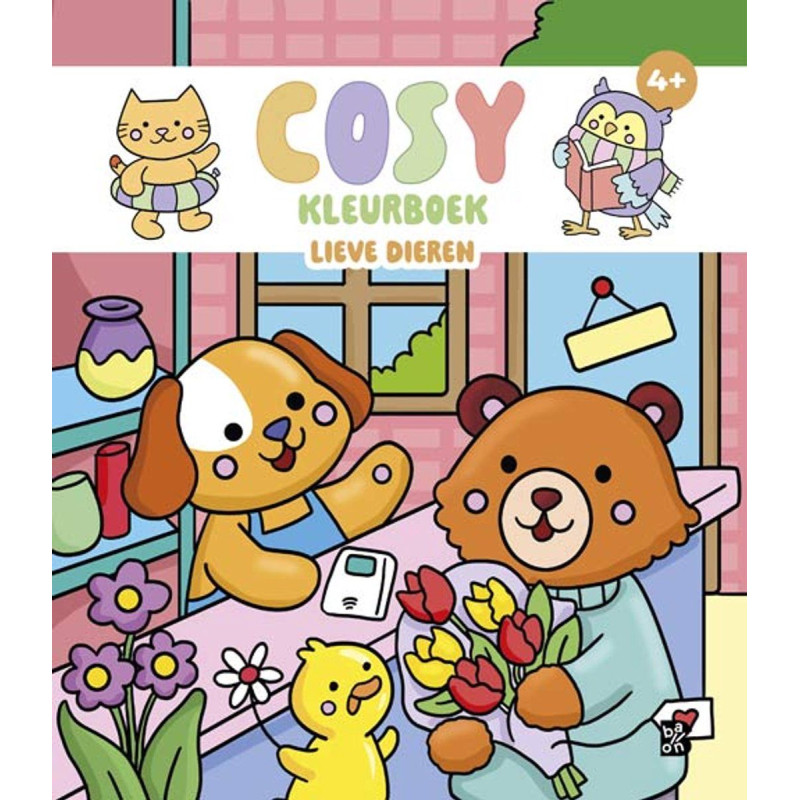 Cosy kleurboek: Lieve dieren