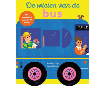De wielen van de bus