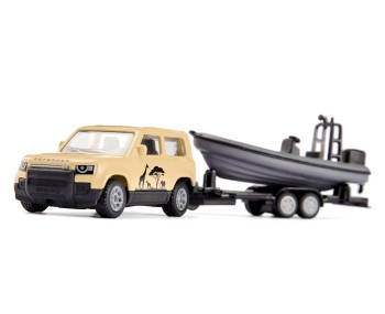Land Rover Defender "Safari" met boot Land Rover Defender "Safari" met boot