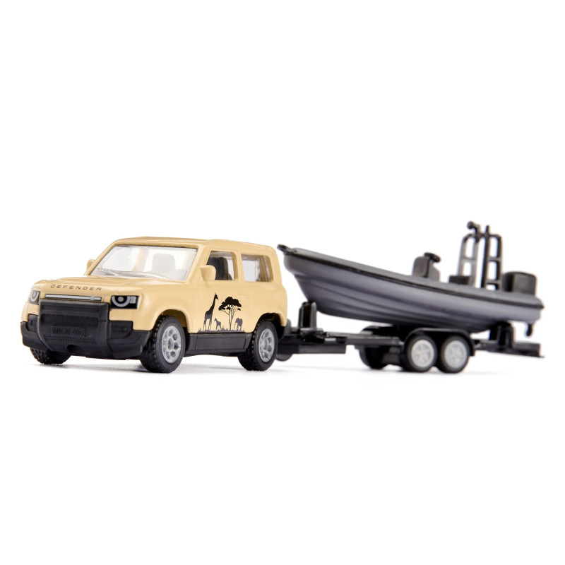 Land Rover Defender "Safari" met boot Land Rover Defender "Safari" met boot