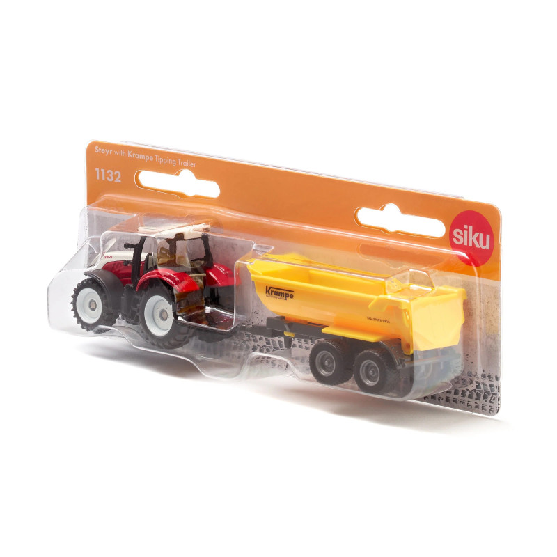 Steyr met Krampe Tipping Trailer Steyr met Krampe Tipping Trailer