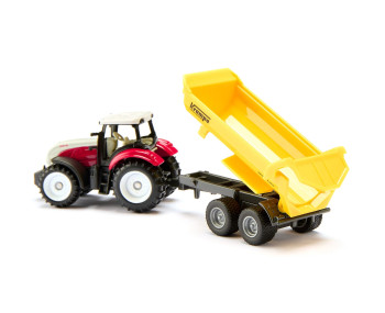Steyr met Krampe Tipping Trailer Steyr met Krampe Tipping Trailer