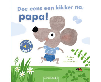 Doe eens een kikker na, pap! - geluidenboekje