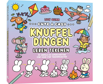 Cute & Cosy leren tekenen: Knuffeldingen
