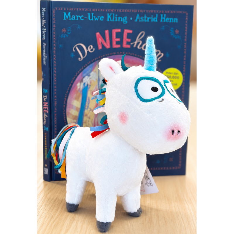 De NEEhoorn-knuffel De NEEhoorn-knuffel