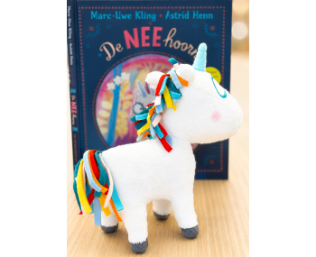 De NEEhoorn-knuffel De NEEhoorn-knuffel
