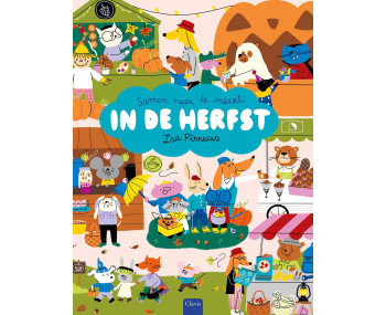 Samen naar de markt in de herfst