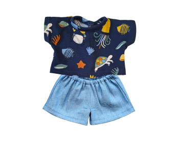 Kledingset Sam ocean friends