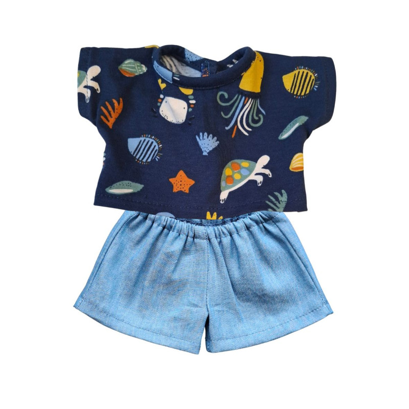 Kledingset Sam ocean friends
