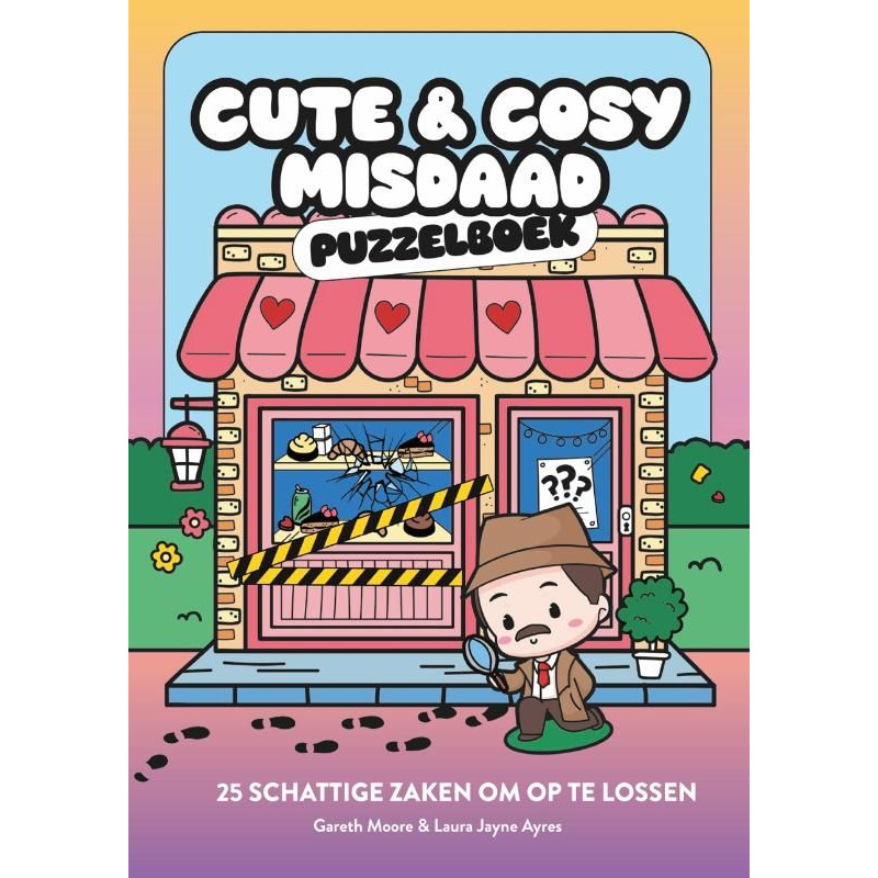 Cute & Cozy Misdaadpuzzelboek Cute & Cozy Misdaadpuzzelboek