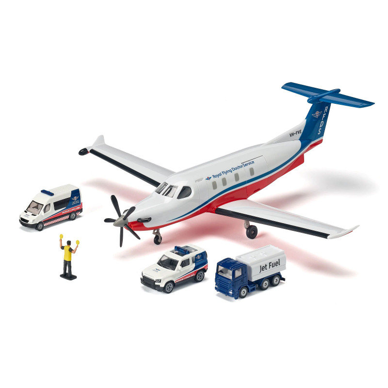 Pilatus PC-12 Pro "Flying Doctors" met accessoires Pilatus PC-12 Pro "Flying Doctors" met accessoires