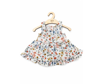 Jurk Sunny white flowers