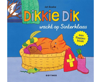 Dikkie Dik wacht op Sinterklaas (flapjesboek)
