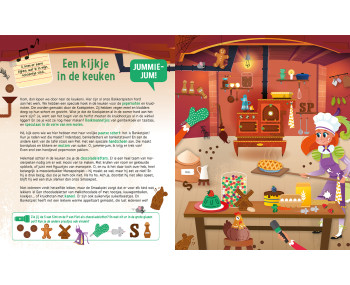 Zaklampboek - Het heerlijk avondje van Sinterklaas en Piet