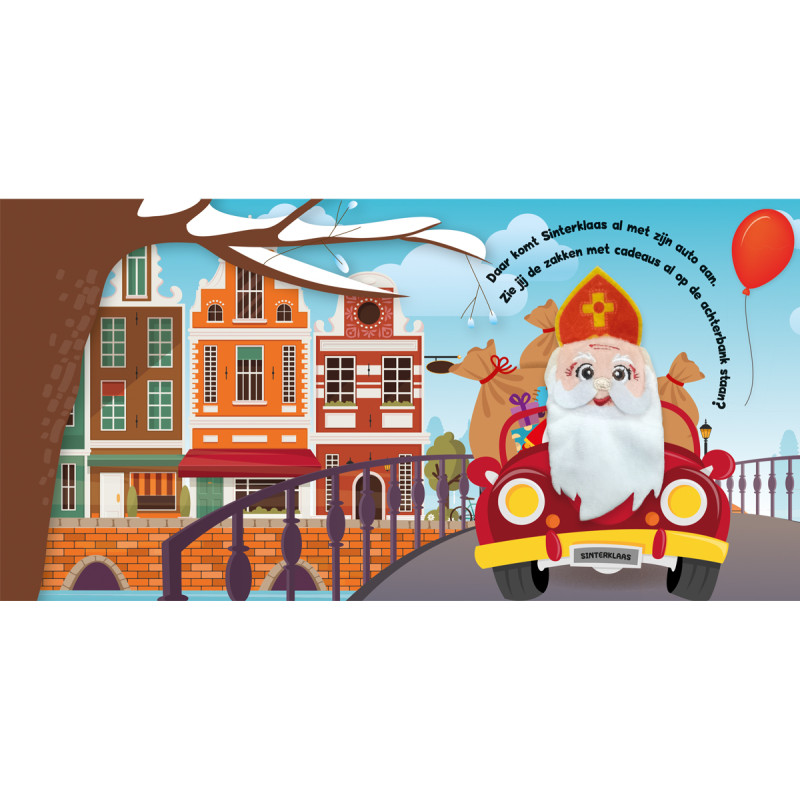 Vingerpopboekje Sint