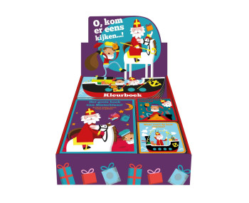 Sint display 1 x 10 en  3 x 5 exemplaren
