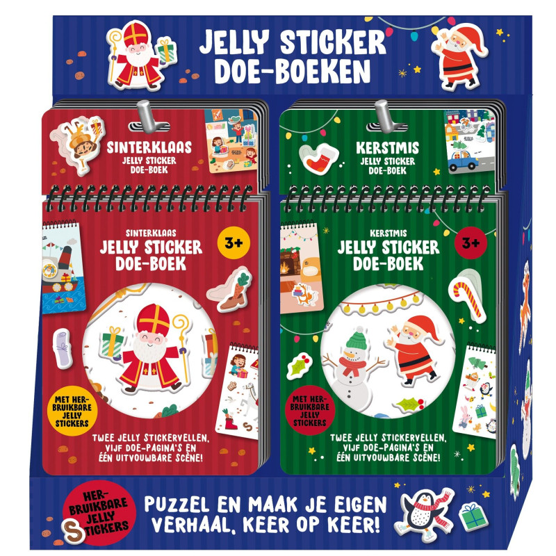 Display Jelly sticker doe-boeken - 2 x 6 ex. Display Jelly sticker doe-boeken - 2 x 6 ex.