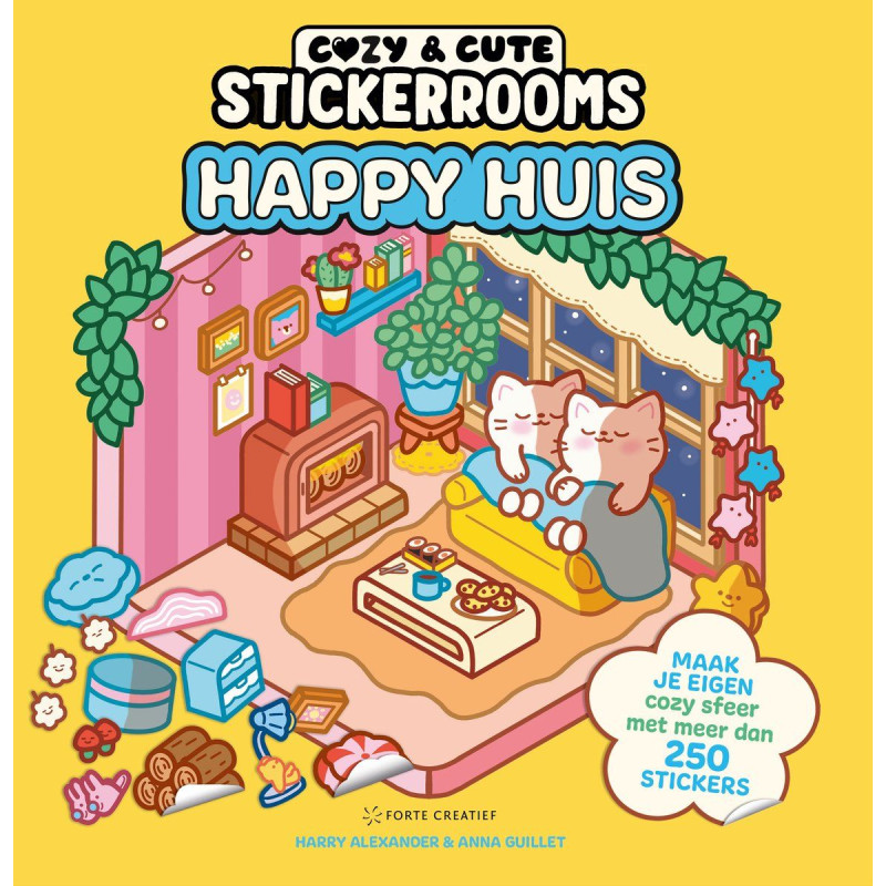 Cozy & cute stickerrooms - Happy Huis Cozy & cute stickerrooms - Happy Huis