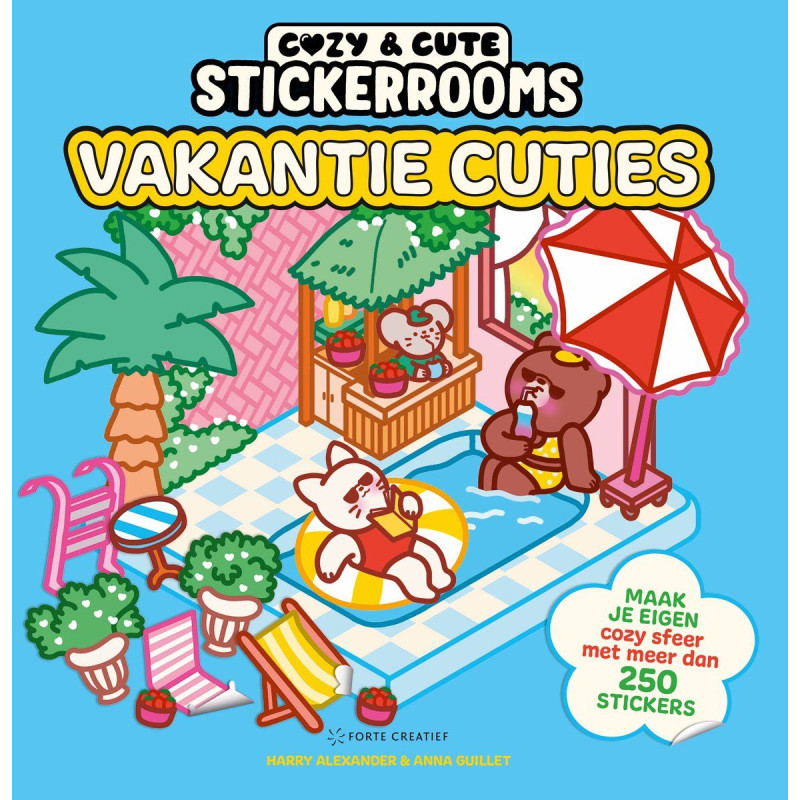 Cozy & cute stickerrooms - Vakantie Cuties Cozy & cute stickerrooms - Vakantie Cuties
