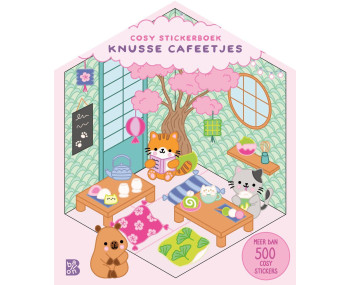 Cosy stickerboek: Knusse cafeetjes