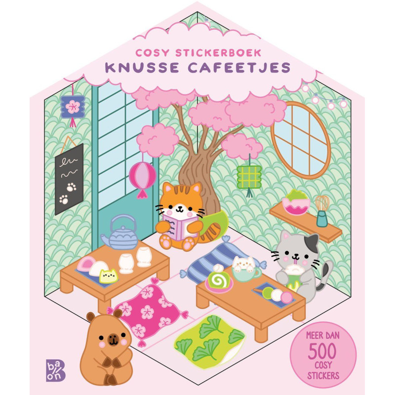 Cosy stickerboek: Knusse cafeetjes Cosy stickerboek: Knusse cafeetjes