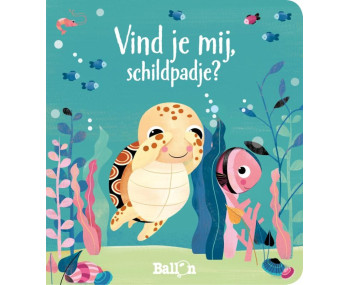 Vind je mij, schildpadje? (kijkgaatjes)