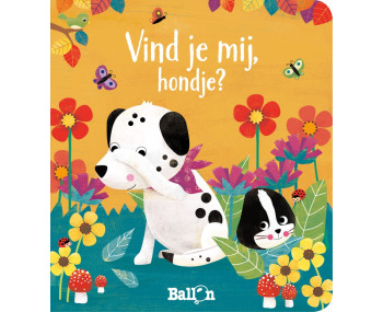Vind je mij, hondje? (kijkgaatjes)
