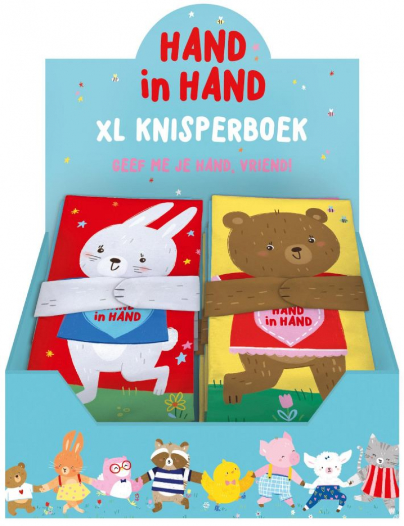 Display Knisperboekje hand in hand 2T x 5E