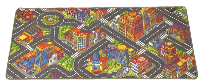 Speelkleed Big City (95x200)