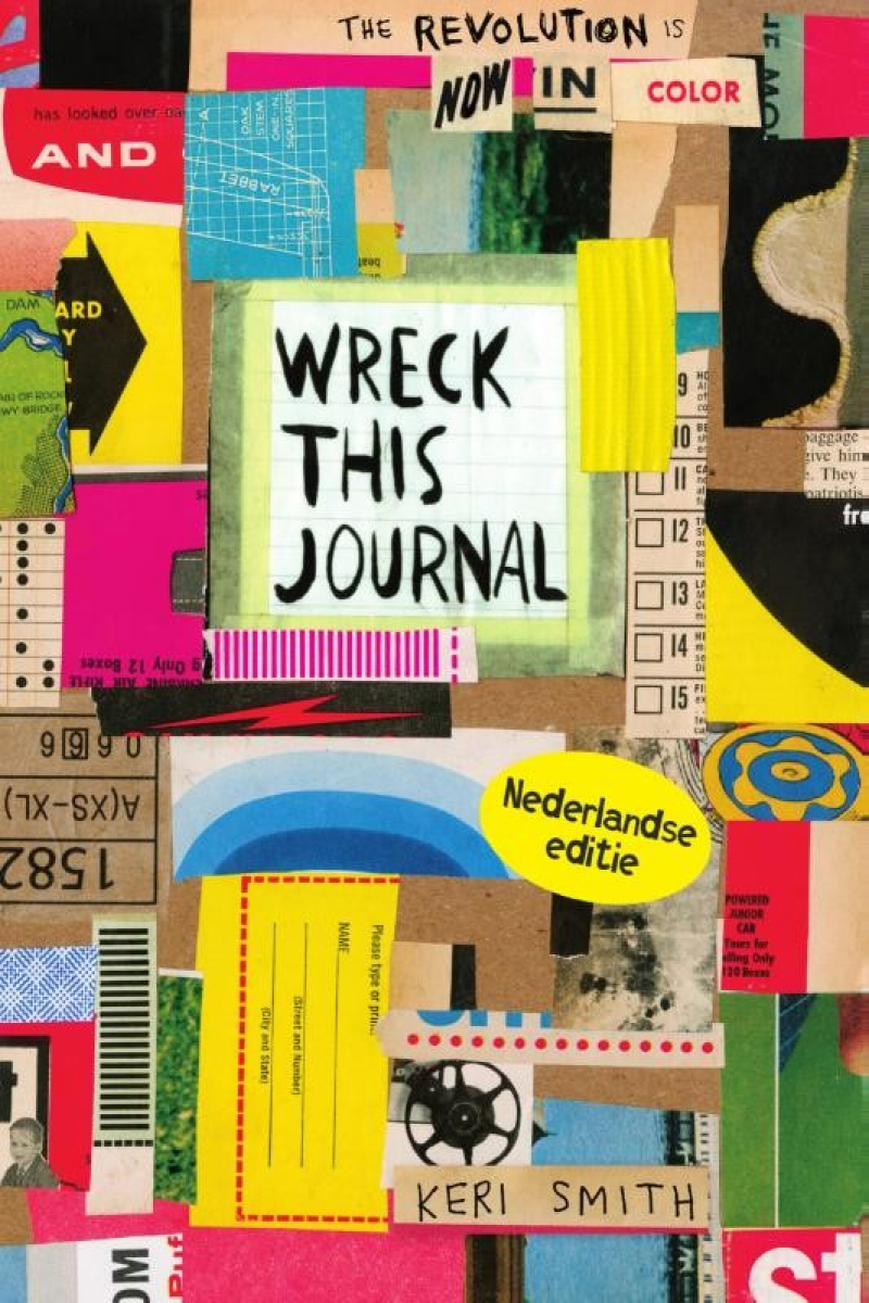 Wreck this journal - nu in kleur