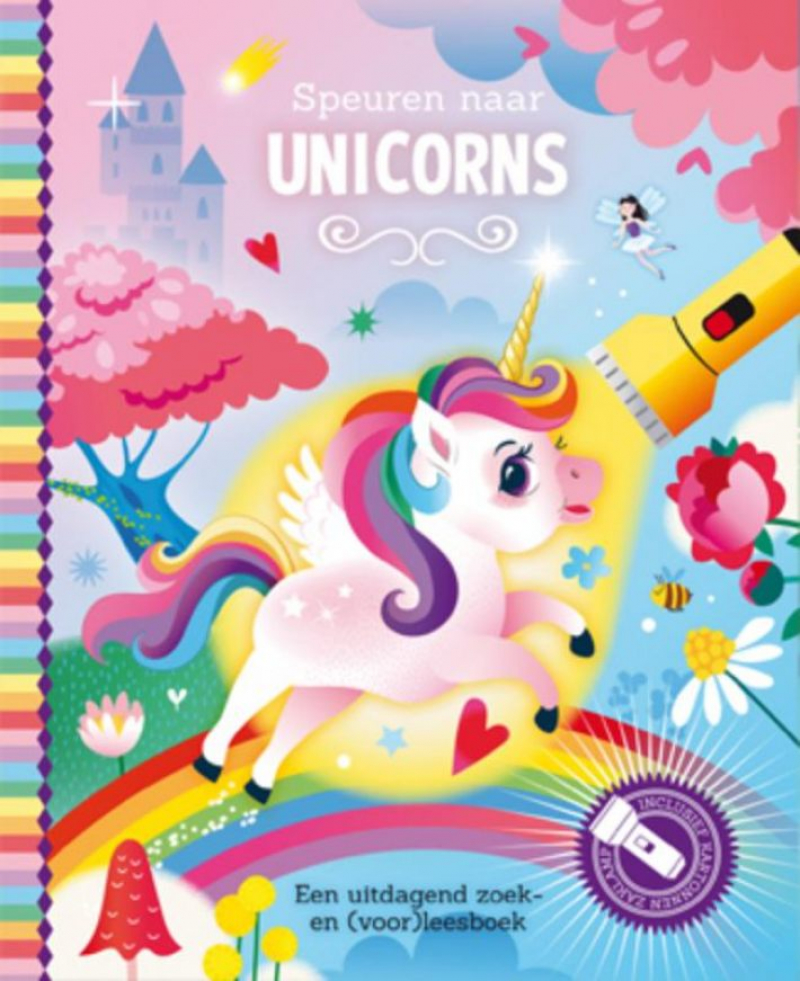 Zaklampboek - Speuren naar unicorns