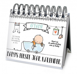 Baby's eerste jaar stakalender (O'Baby by Pauline)