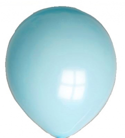 Ballonnen babyblauw (25st. in zak)