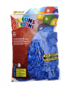 Ballonnen blauw (nr.12/100 stuks in zak)