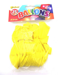 Ballonnen geel (25st. in zak)