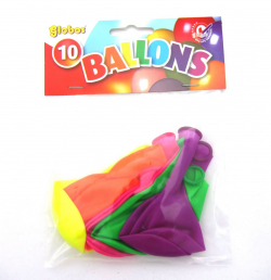 Ballonnen neon (10st. in zak)