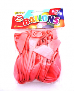 Ballonnen roze (25st. in zak)