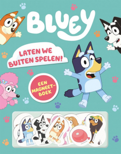 Bluey - Laten we buiten spelen (magneetboek)