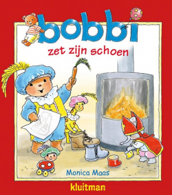 Bobbi zet zijn schoen