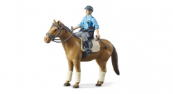 BWorld politie speelfiguur met paard