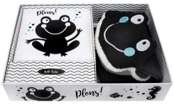 Cadeaudoos Plons! - Hello Baby wassen (badboekje met washand)