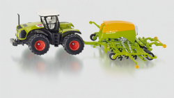 Claas Xerion tractor +zaaimachine (1:87)