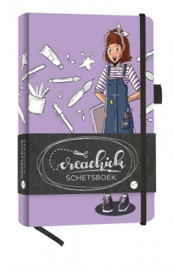 Creachick - Schetsboek lila
