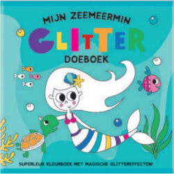 Creatieve Doeboek glitter - Mijn Zeemeermin